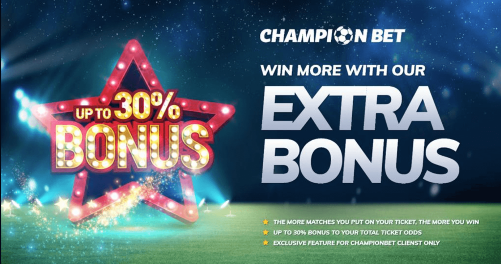 Champion bet bonus