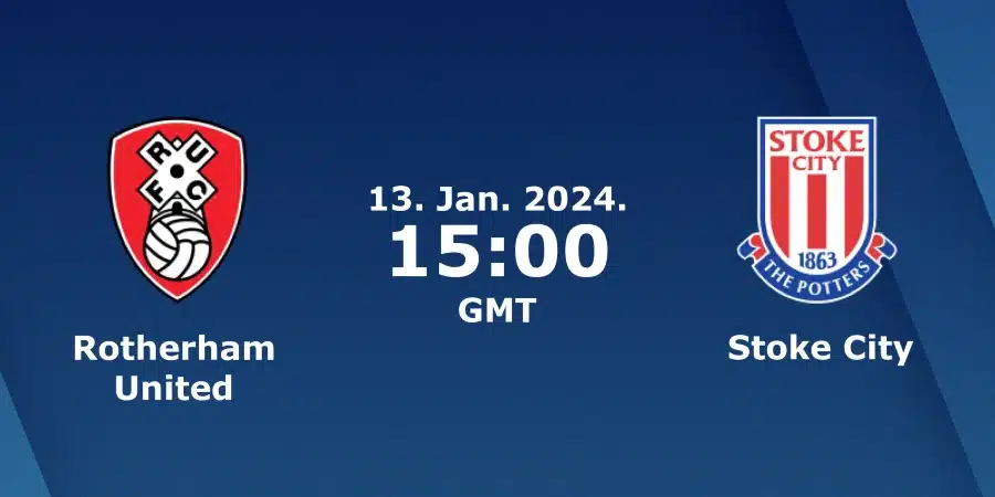 Rotherham United vs. Stoke City Prediction: 13/1/2024