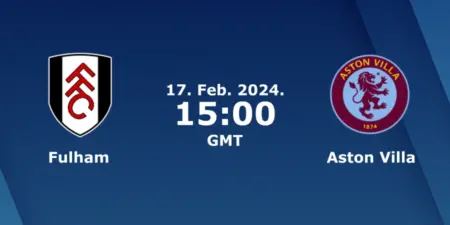 Fulham vs. Aston Villa Prediction: 17/2/2024