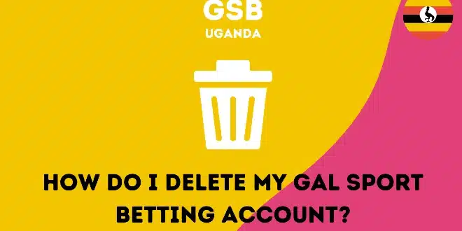 How do I delete my Gal Sport Betting account?