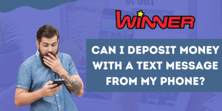 Can I deposit money in Winner.RW with a text message from my phone?