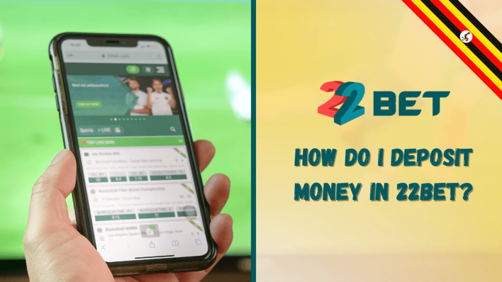 How do I deposit money in 22bet?