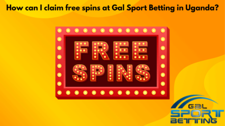 How can I claim free spins at Gal Sport Betting in Uganda?