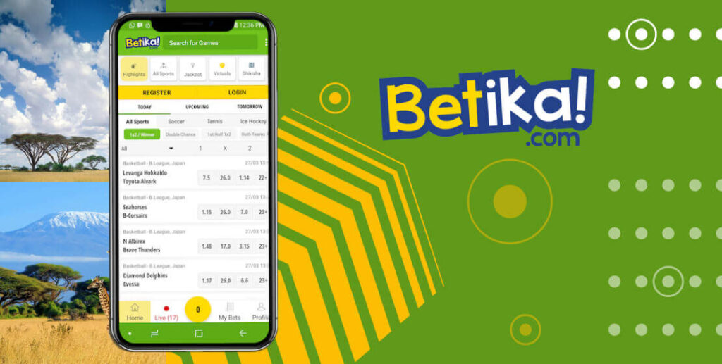 Overview of the Mobile Version of Betika Uganda